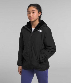 Παρκα για κοριτσια The North Face Reversible Mossbud μαυρα | ATHENS BZWAGFE