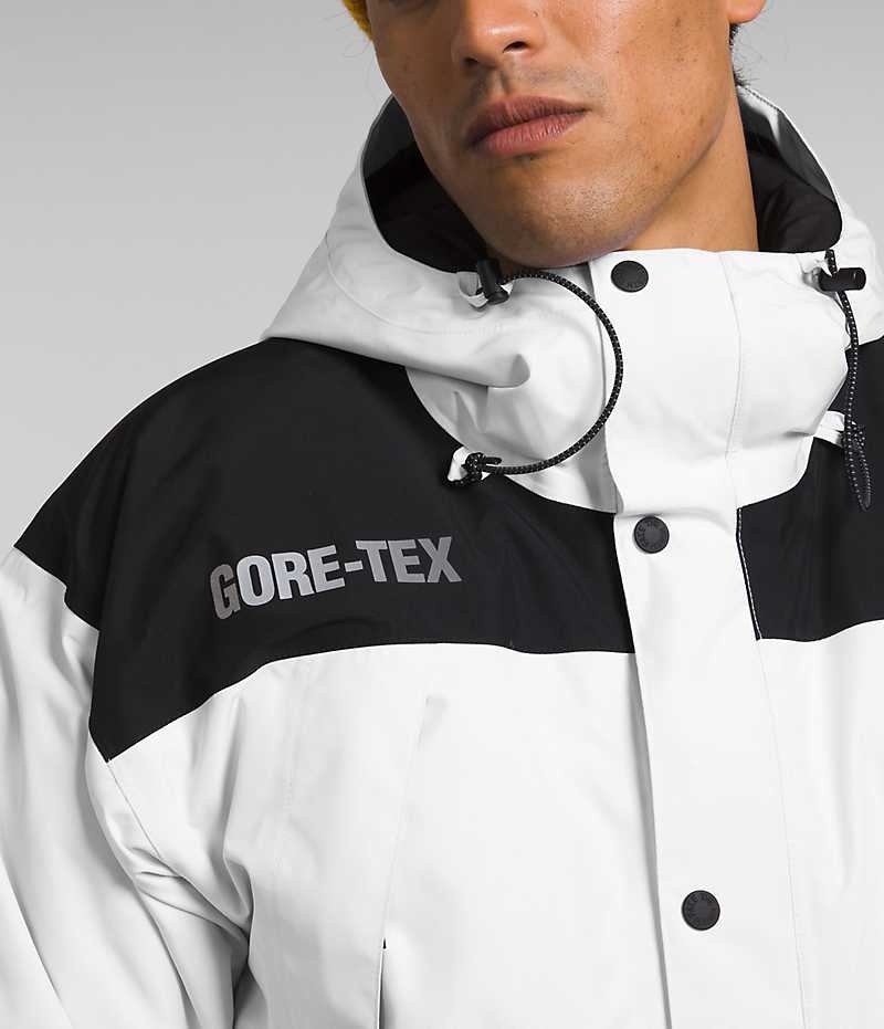 Μπουφάν Με Μόνωση ανδρικα The North Face GTX Mountain Guide ασπρα μαυρα | GR OWAJIZD