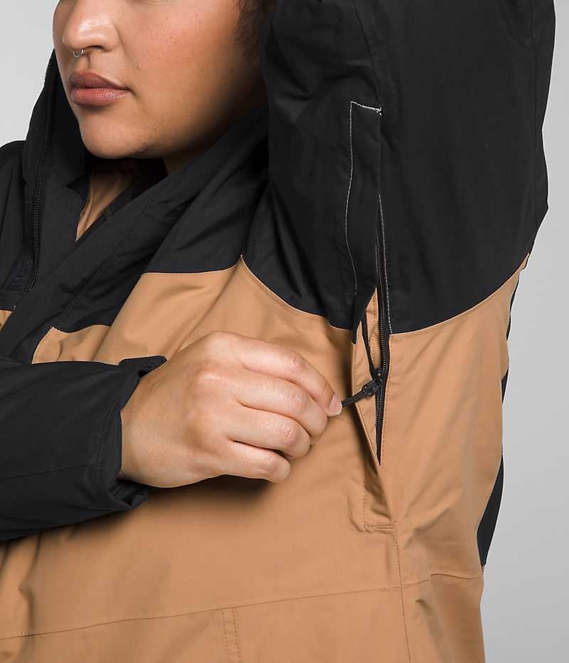 Μπουφάν Με Μόνωση γυναικεια The North Face Plus Freedom Χακί μαυρα | GREECE QPDOZEG