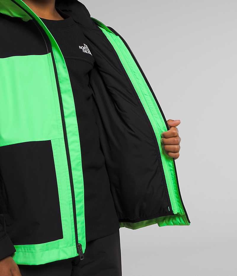 Μπουφάν Με Μόνωση για αγορια The North Face Freedom Triclimate® πρασινο μαυρα | GR TYLHFWX